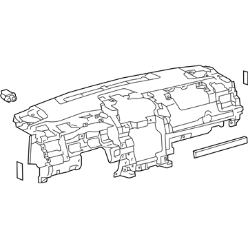 Toyota 55301-06270-C0 Instrument Panel