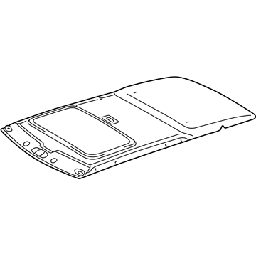 Toyota 63311-35140-B2 Headlining Assy, Roof