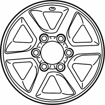 Toyota 42611-AF100 Wheel, Disc