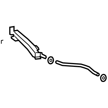 Toyota 88899-WAA01 Hose & Tube Assembly