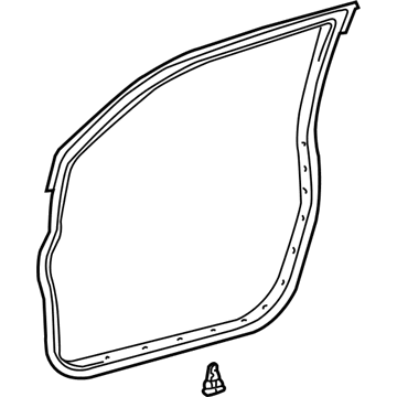 Toyota 67861-AE010 Door Weatherstrip