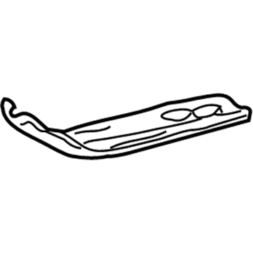 Toyota 57033-02030 Side Rail Extension Reinforcement