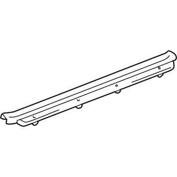 Toyota 67914-35010-B0 Plate, Front Door Scuff, LH