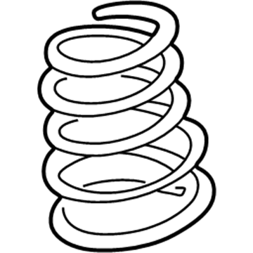 2001 Toyota Prius Coil Springs - 48131-47050