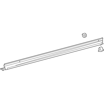 Toyota 75850-0R011 Rocker Molding