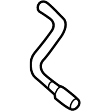 Toyota 17882-75050 Hose, Cool Air Intake