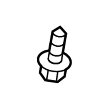 Toyota 90080-15077 Bumper Cover Screw