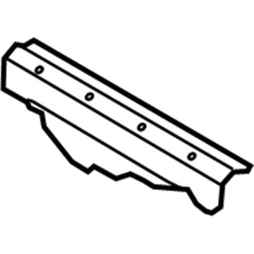 Toyota 53205-60060 Upper Tie Bar