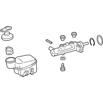 2015 Toyota Yaris Master Cylinder Repair Kit - 47201-52600