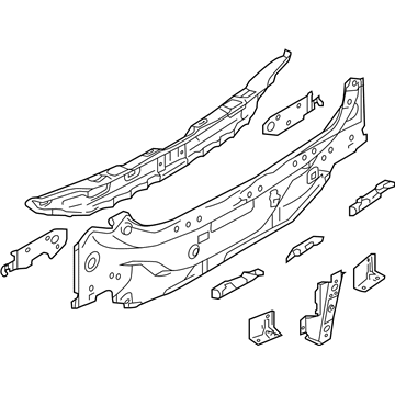 Toyota 58307-WB001 Rear Body Panel