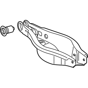 Toyota 48730-12240 Rear Suspension Control Arm Assembly, No.2 Right