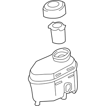 Toyota 47220-0C010 Reservoir Assembly