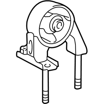 Toyota 12371-21021 Insulator, Engine Mounting, Rear