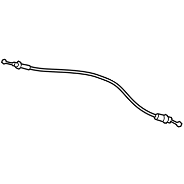 Toyota 69730-12181 Lock Cable