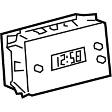 Toyota 83910-12650 Clock