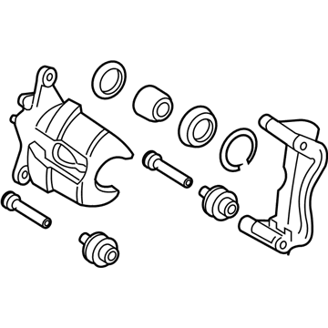 Toyota 47730-02400 Caliper Assembly