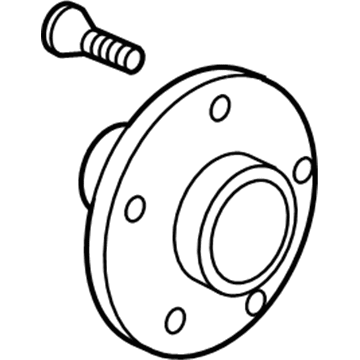 Toyota 43502-02080 Wheel Hub