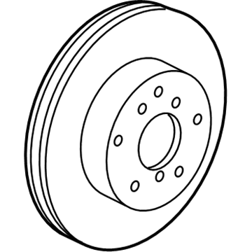 Toyota 43512-02240 Front Disc