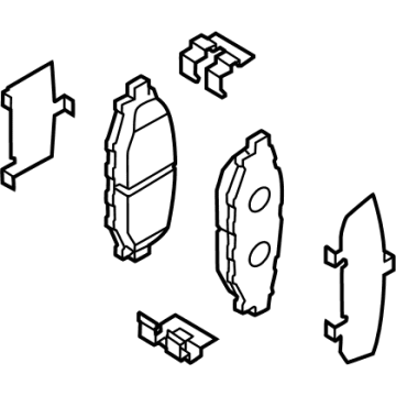 Toyota SU003-10628 Brake Pads