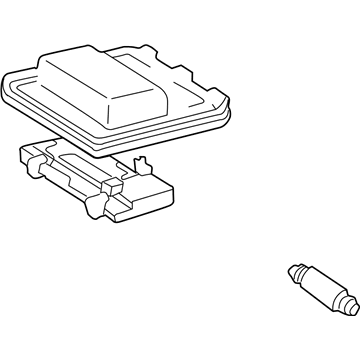 Toyota 63650-AA011-A1 Overhead Console