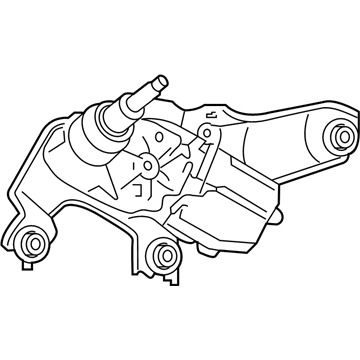 Toyota 85130-12A20 Wiper Motor