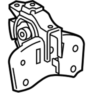 Toyota 12372-37110 INSULATOR, Engine Mounting