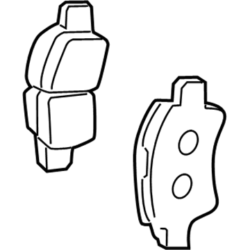 Scion 04465-74020 Brake Pads