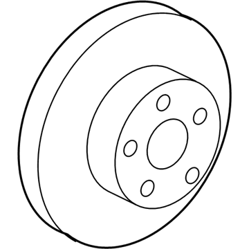 Toyota 43512-74010 Front Disc