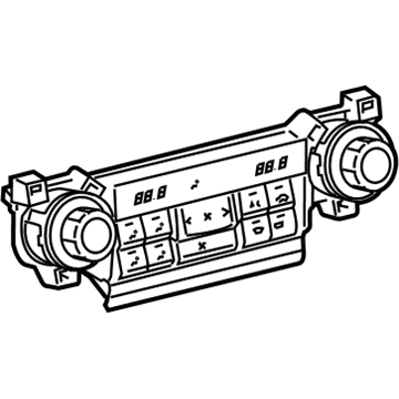 Toyota 55910-35270 Heater Control