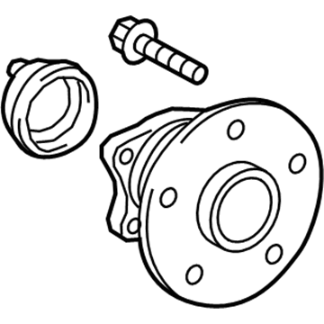 Toyota 42450-06090 Hub Assembly