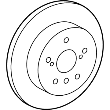 Toyota 42431-06180 Rotor