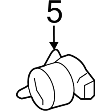 Toyota 16363-23010 Fan Motor