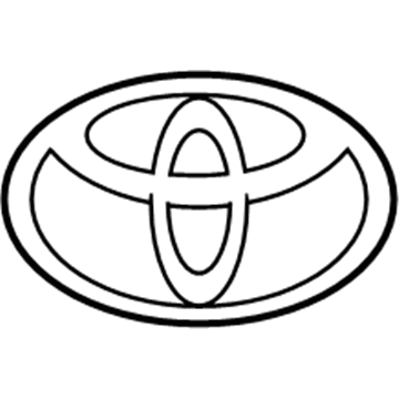 Toyota 75432-06030 Emblem