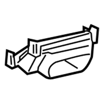 Toyota 87211-08030 Air Duct