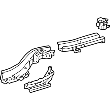 Toyota 57601-20610 Rear Rail Assembly