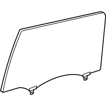 Toyota 68103-0C070 Door Glass