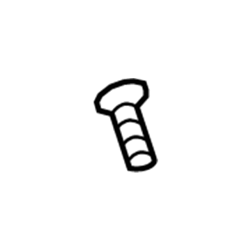 Toyota 90148-A0017 Striker Screw