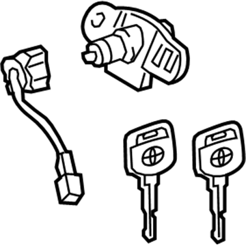 Toyota 69055-52500 Cylinder & Keys