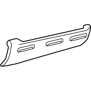 Toyota 67778-42020-B1 Pocket, Front Door Trim, LH