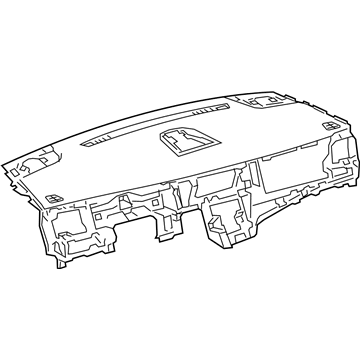 Toyota 55301-08050-C0 Panel Sub-Assembly, Inst