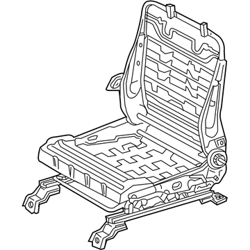 Toyota 71120-0C080 Frame Sub-Assy, Front Seat Cushion, LH