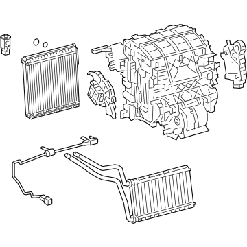 Toyota 87050-12C10 Evaporator Assembly