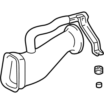 2002 Toyota 4Runner Air Duct - 53807-35070