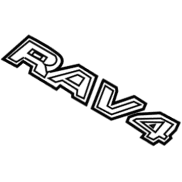 2010 Toyota RAV4 Emblem - 75431-42080