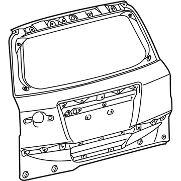 Toyota 67005-0R140 Door Shell