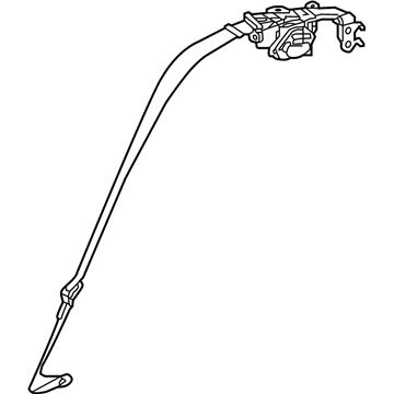 Toyota 73370-47041-A1 Outer Belt Assembly