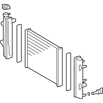 Toyota 16400-31465 Radiator Assy