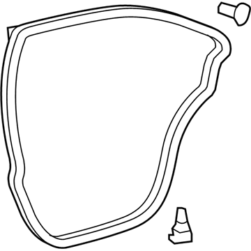 Toyota Avalon Door Seal - 67871-07010