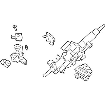 2009 Toyota Tundra Steering Column - 45250-0C170