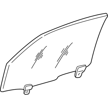 Toyota 68101-60231 Door Glass